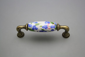Rustic handles Bohemia 96mm Forget-me-not Chintz