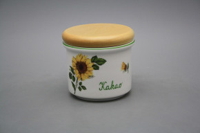 Box with wooden cover A - small Sunflowers ZL