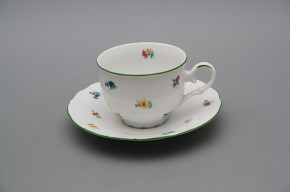 Tea cup 0,18l with saucer Ofelia Sprays ZL