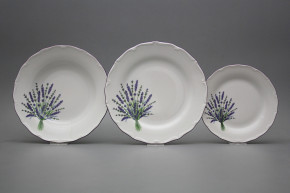 Plate set Verona Lavender 18-piece HFL