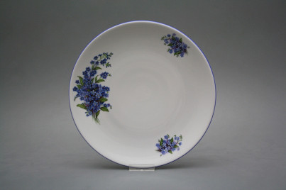 Flat plate 24cm Coup Forget-me-not CAL č.1