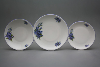 Plate set Coup Forget-me-not 36-piece CAL č.1