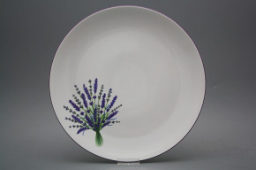 Flat round dish 30cm Coup Lavender HFL