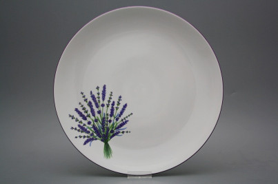 Flat round dish 30cm Coup Lavender HFL č.1