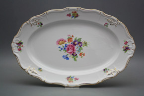 Oval dish 36cm Marie Louise Pearl JGL Lux