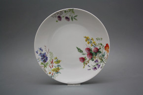 Flat plate 24cm Coup Flowering meadow CBB