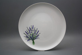 Flat round dish 30cm Coup Lavender HBB