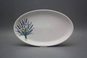 Oval dish 33cm Coup Lavender HBB