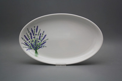 Oval dish 33cm Coup Lavender HBB č.1