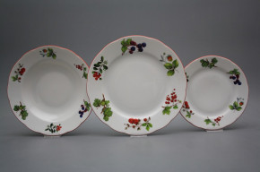 Plate set Rose Forest berries 12-piece ACL