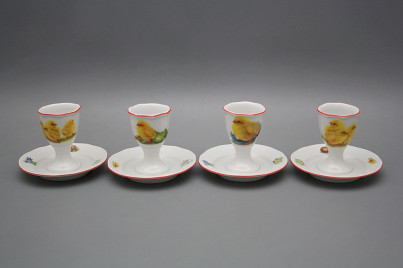 Egg cup with stand Rokoko Easter chicks CL č.1