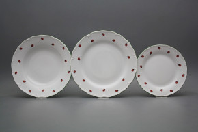 Plate set Verona Ladybirds 12-piece AZL