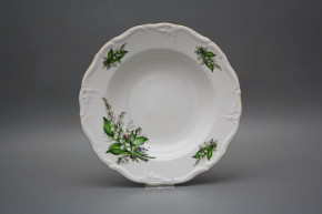 Deep plate 23cm Marie Louise Lilies of valley EGL