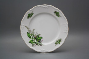 Flat plate 25cm Marie Louise Lilies of valley EGL