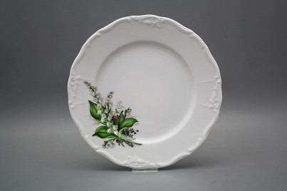 Flat plate 25cm Marie Louise Lilies of valley HBB č.1