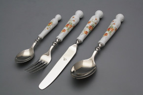 Set of cutlery Bohemia 1987 Tea roses 4-piece BB