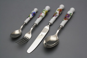 Set of cutlery Bohemia 1987 with box Bouquet 24-piece BB