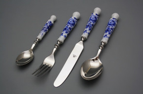 Set of cutlery Bohemia 1987 with box Meadow flowers 24-piece BB