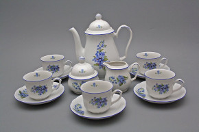 Coffee set Rose Forget-me-not 15-piece AL