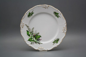 Flat plate 25cm Marie Louise Lilies of valley EGL LUX