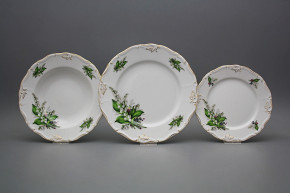 Plate set Marie Louise Lilies of valley 36-piece EGL LUX