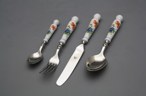 Set of cutlery Bohemia 1987 with box Field flowers 24-piece AL