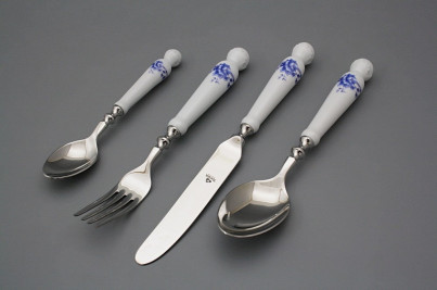 Set of cutlery Bohemia 1987 Royal Blue 24-piece BB č.1