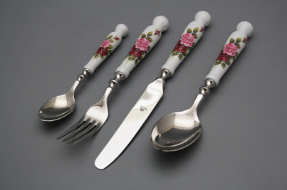Set of cutlery Bohemia 1987 Elizabeth rose 24-piece BB č.1
