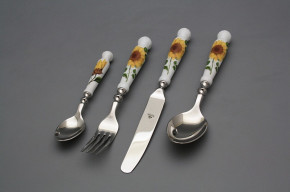 Set of cutlery Bohemia 1987 Sunflowers 24-piece BB