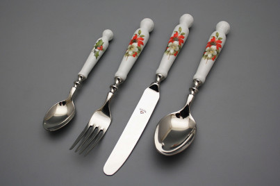 Set of cutlery Bohemia 1987 Poinsettia 4-piece BB č.1