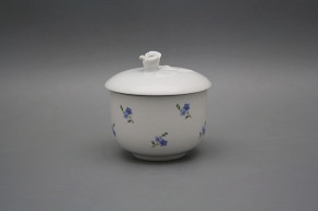 Sugar bowl 0,2l without handles Rokoko Forget-me-not Sprays BB