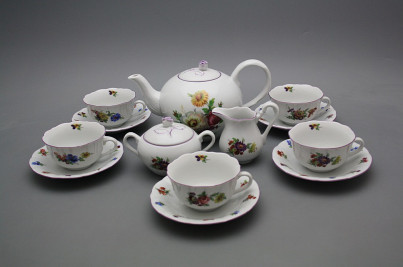 Tea set Rokoko Bouquet 15-piece FL č.1