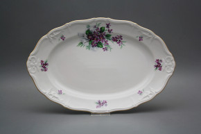 Oval dish 32cm Marie Louise Sweet violets KGL