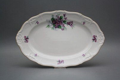 Oval dish 32cm Marie Louise Sweet violets KGL č.1