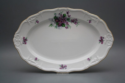Oval dish 34cm Marie Louise Sweet violets KGL č.1