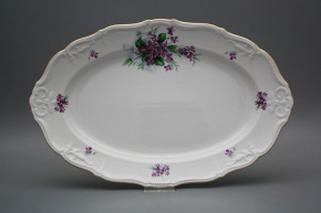 Oval dish 36cm Marie Louise Sweet violets KGL