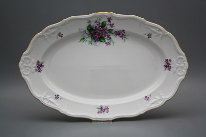 Oval dish 36cm Marie Louise Sweet violets KGL č.1
