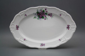 Oval dish 34cm Marie Louise Sweet violets KBB