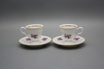 Cup 0,07l with saucer Marie Louise Sweet violets GL č.1