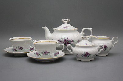 Tea set Marie Louise Sweet violets 15-piece GL č.1