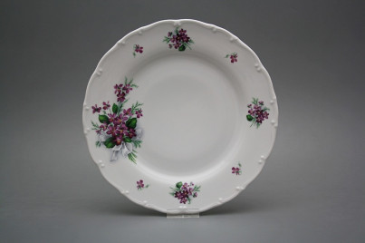 Flat plate 25cm Ofelia Sweet violets KBB č.1