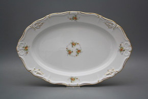 Oval dish 36cm Marie Louise Tea roses GGL Lux