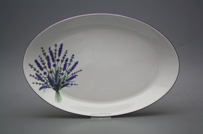 Oval dish 33cm Coup Lavender HFL č.1