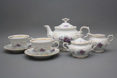 Tea set Marie Louise Sweet violets 15-piece GL LUX č.1