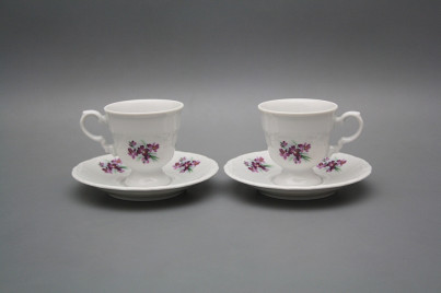 Cup 0,07l with saucer Marie Louise Sweet violets BB č.1