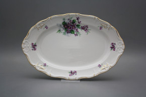 Oval dish 32cm Marie Louise Sweet violets KGL LUX