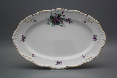 Oval dish 36cm Marie Louise Sweet violets KGL LUX č.1