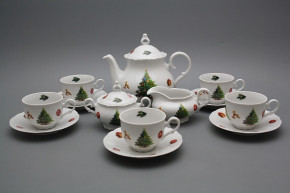 Tea set Ofelia Christmas Tree 15-piece BB