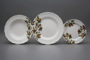 Plate set Ofelia Pine Cones 36-piece BB
