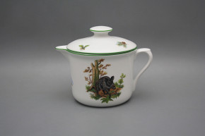 Big mug Varak with spout and cover Forest game ZL